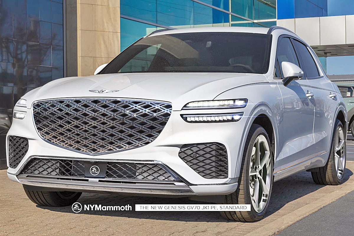 제네시스가 올 상반기 출시 예정인 'GV70 페이스리프트' 모델의 테스트카가 자주 포착되고 있다.