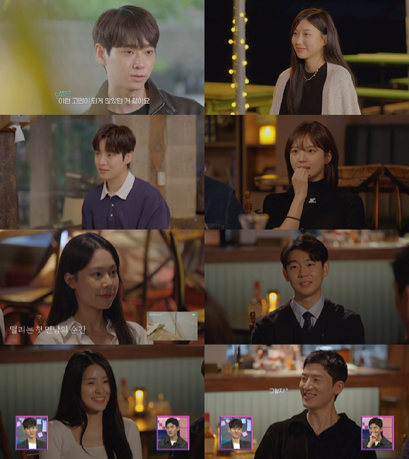 &#39;애프터시그널&#39; 신민규 유이수&#44; 한겨레 김지영이 현실 연애로 공감도를 높였다. [사진=채널A]