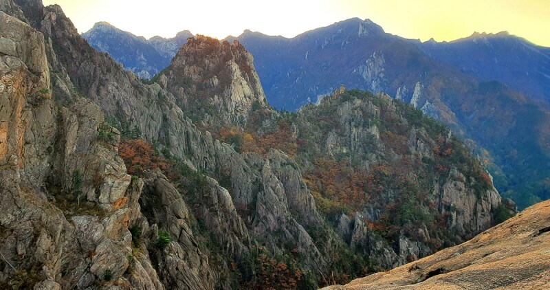 권금성-설악산-케이블카-외설악-단풍-화채능선