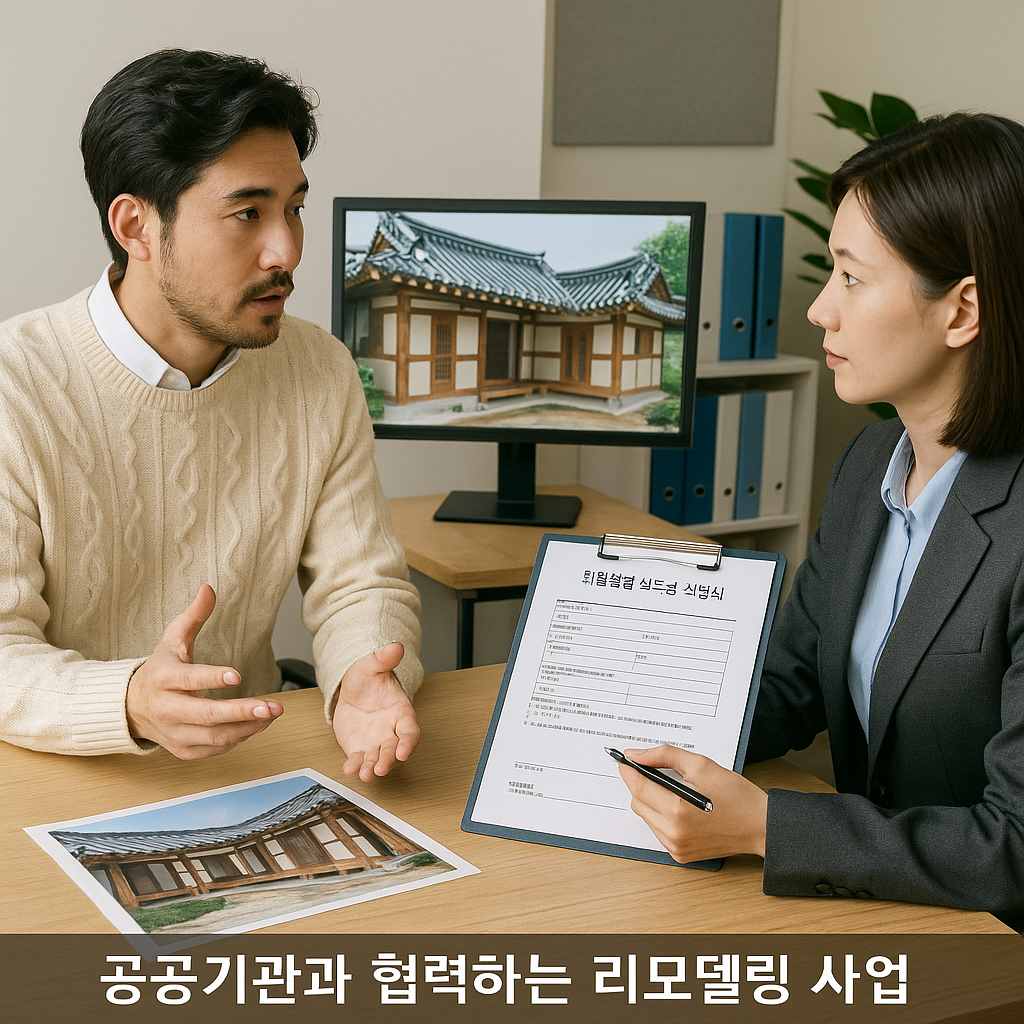 공공기관과 협력하는 리모델링 사업