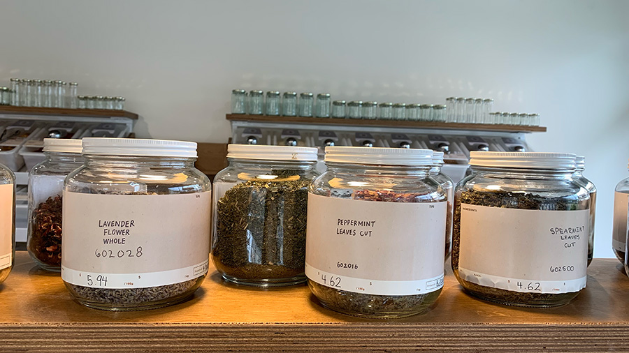 라벤더 티, 민트 티,