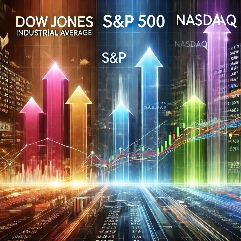 미국 지수 (다우, S&amp;P, 나스닥) - 차이점, 흐름