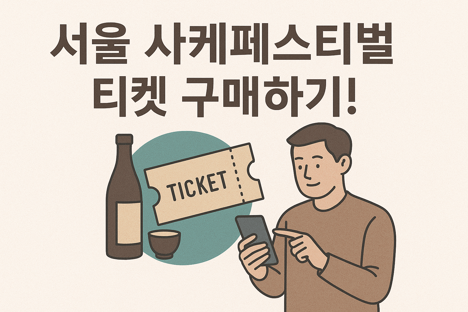2025 서울 사케페스티벌 티켓 구매하기!