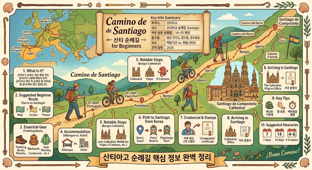 스페인 산티아고 순례길