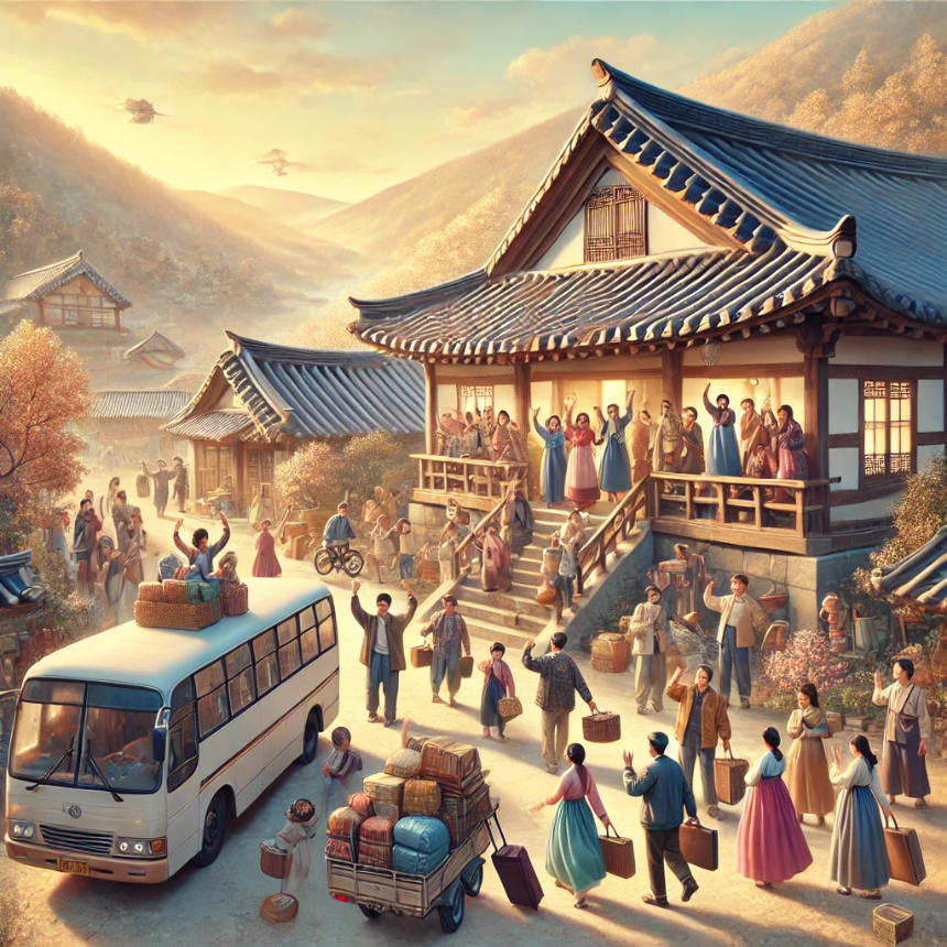 일가 친척이 여행가는 꿈