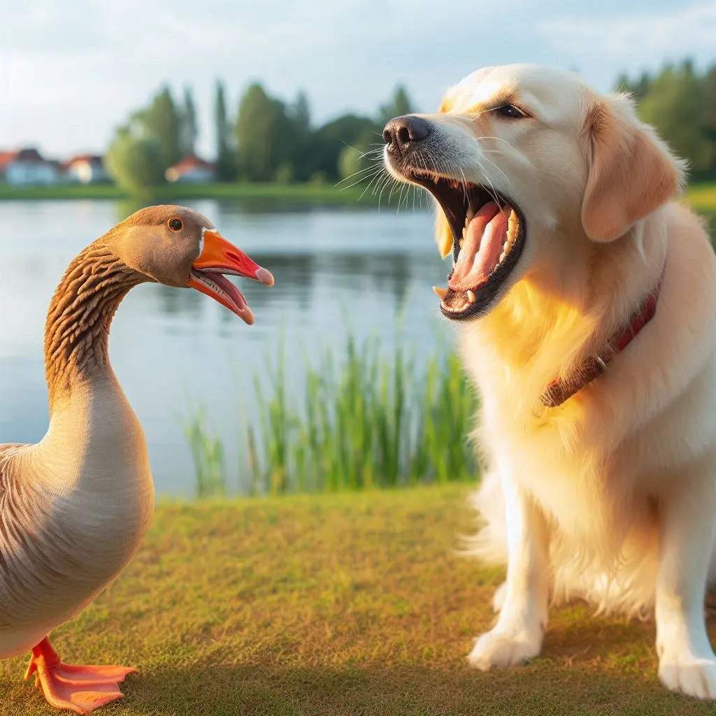 강아지 거위소리3