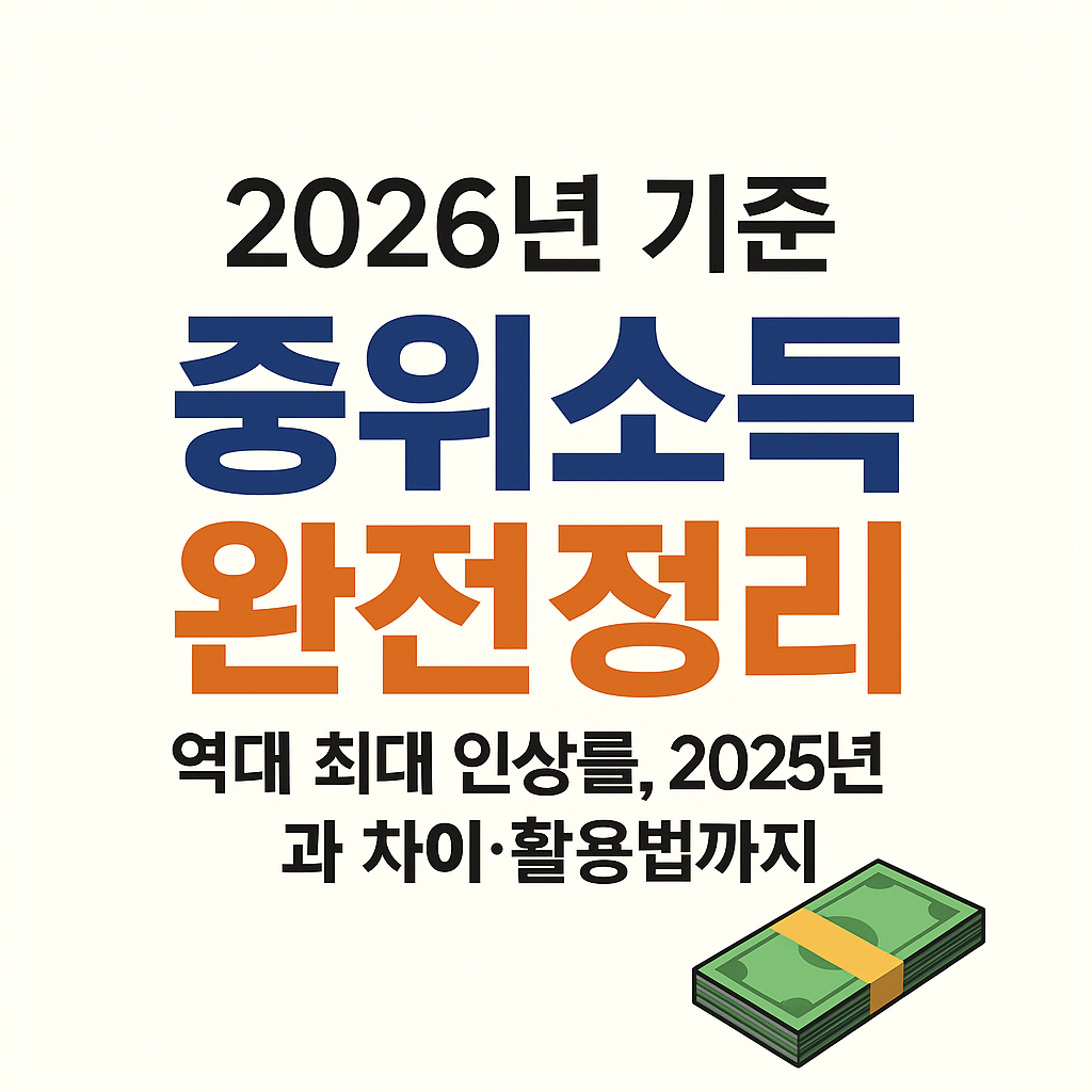 2026 중위소득