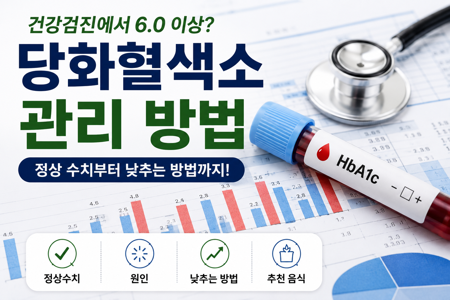 당화혈색소 낮추는 방법 총정리