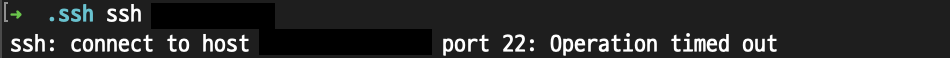 ec2-ssh-터미널-연결이-안돼-timeout-메시지가-떠있다.