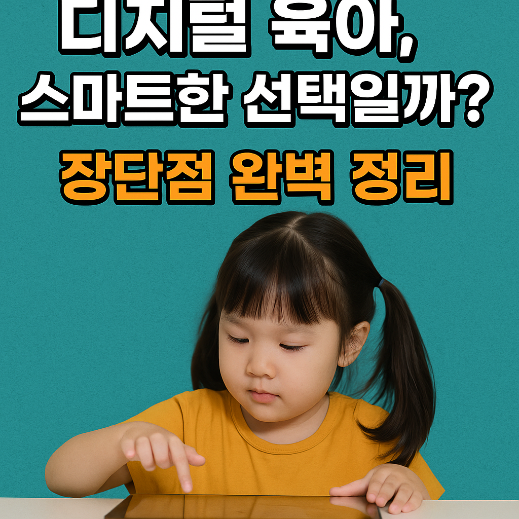 디지털 육아 장단점