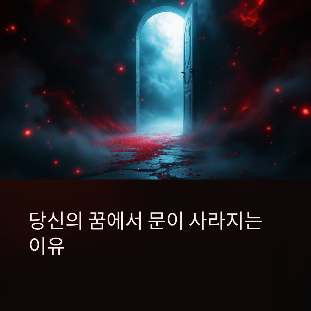 문이 사라지는 꿈