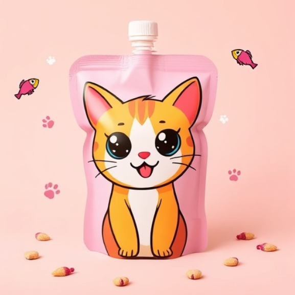 고양이 짜 먹는 간식, 왜 국민 간식이 되었을까? 관련 이미지