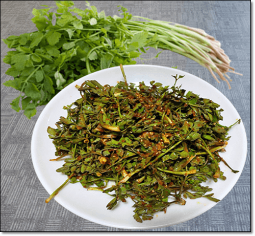 돌미나리 효능 및 나물 무침