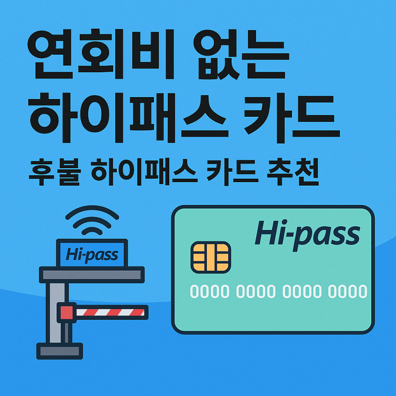 연회비-없는-후불-하이패스-카드-추천-혜택-비교-썸네일