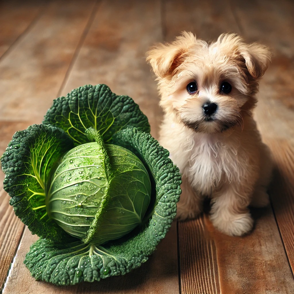 강아지와 양배추