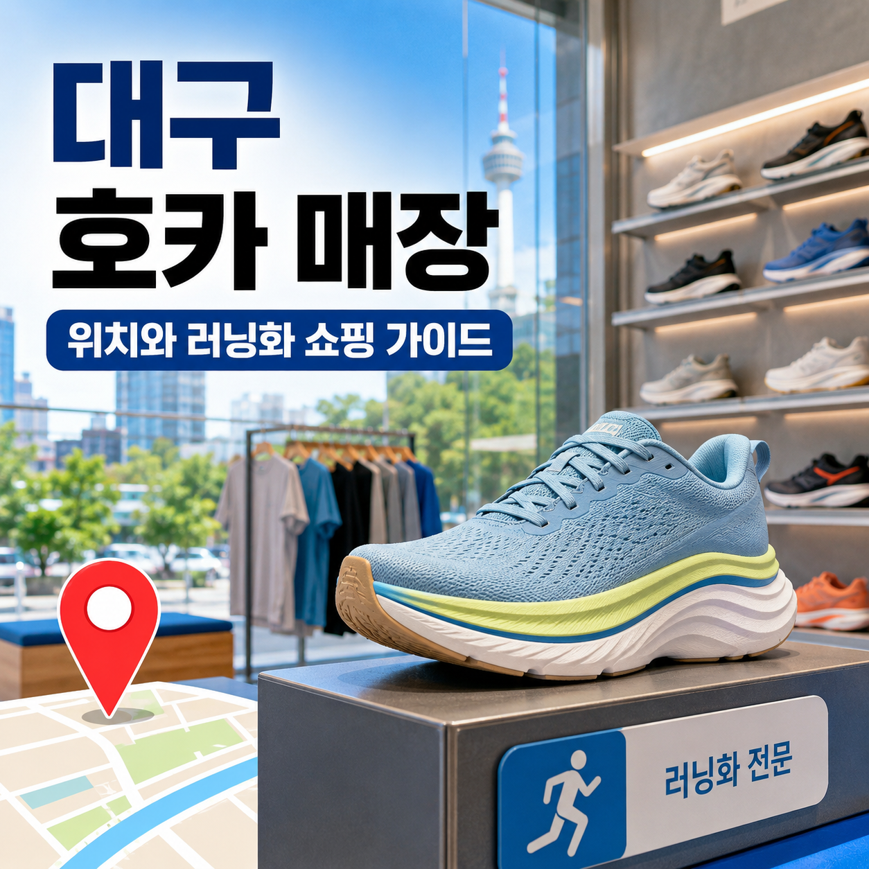 대구 호카 매장 위치와 러닝화 쇼핑 가이드