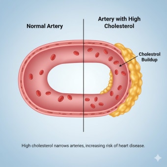 고지혈증 초기증상 및 관리법