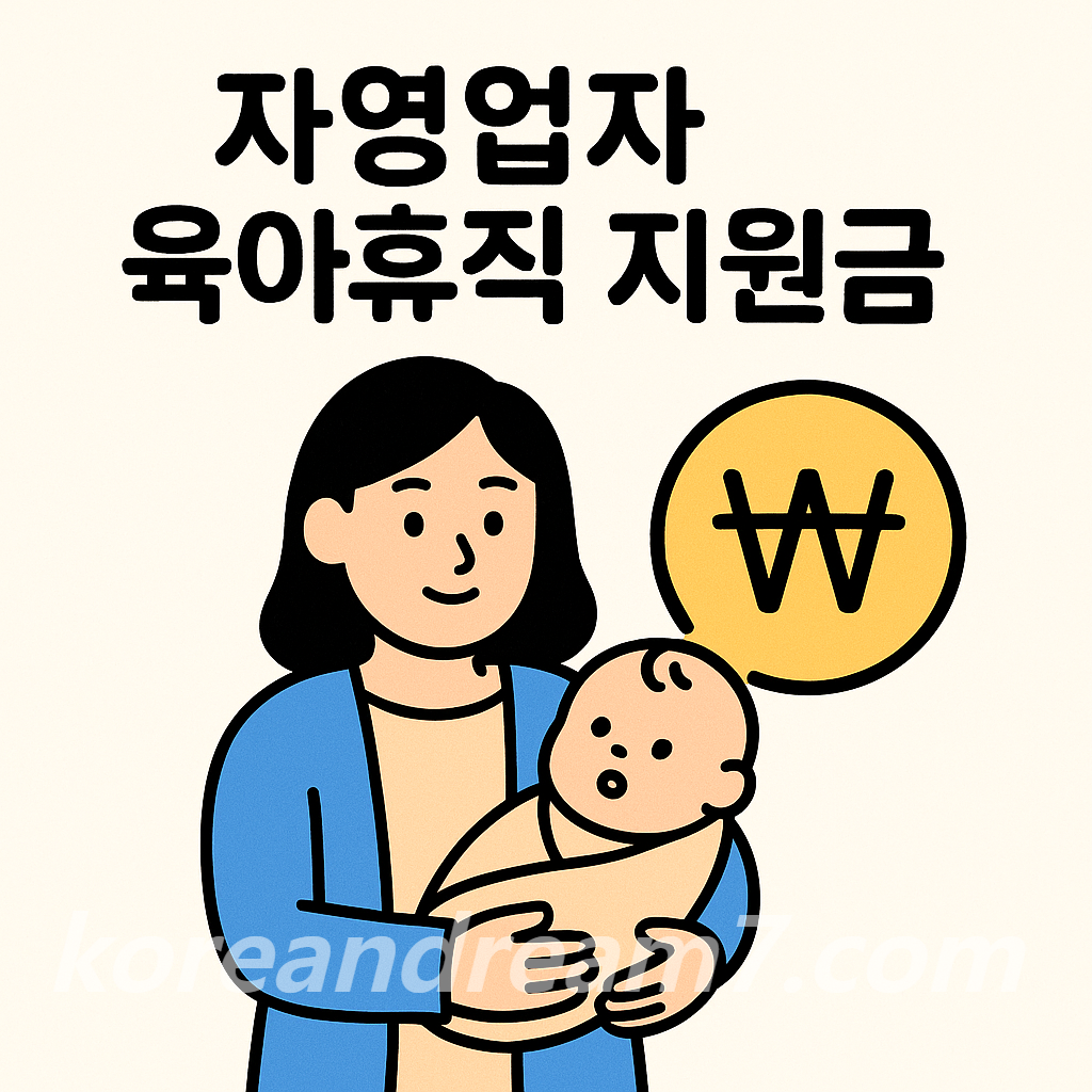 자영업자 육아휴직 지원금 신청 방법과 조건 총정리 (2025년 기준)