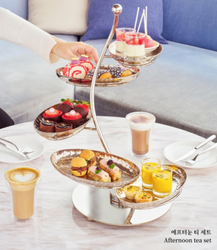 그랜드 하얏트 제주 라운지38 에프터눈 티 세트 메뉴 사진