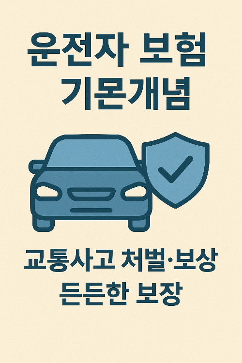 운전자보험 기본개념