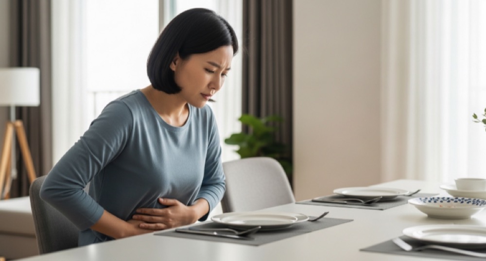 담석증 원인이 될 수 있는 기름진 음식 섭취