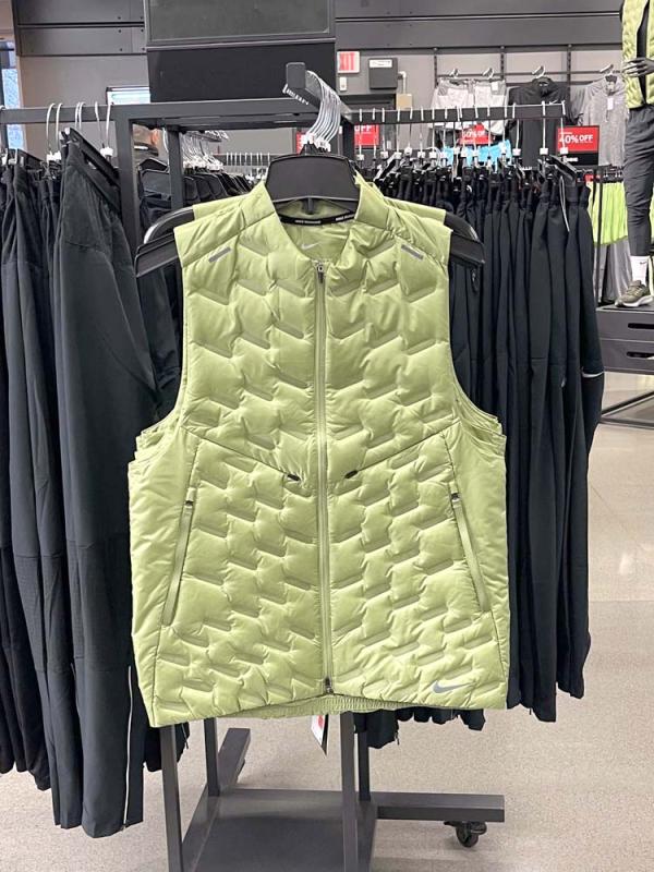 나이키 써마핏 ADV 리펠 구스다운 경량패딩 러닝 베스트 조끼 앨리게이터