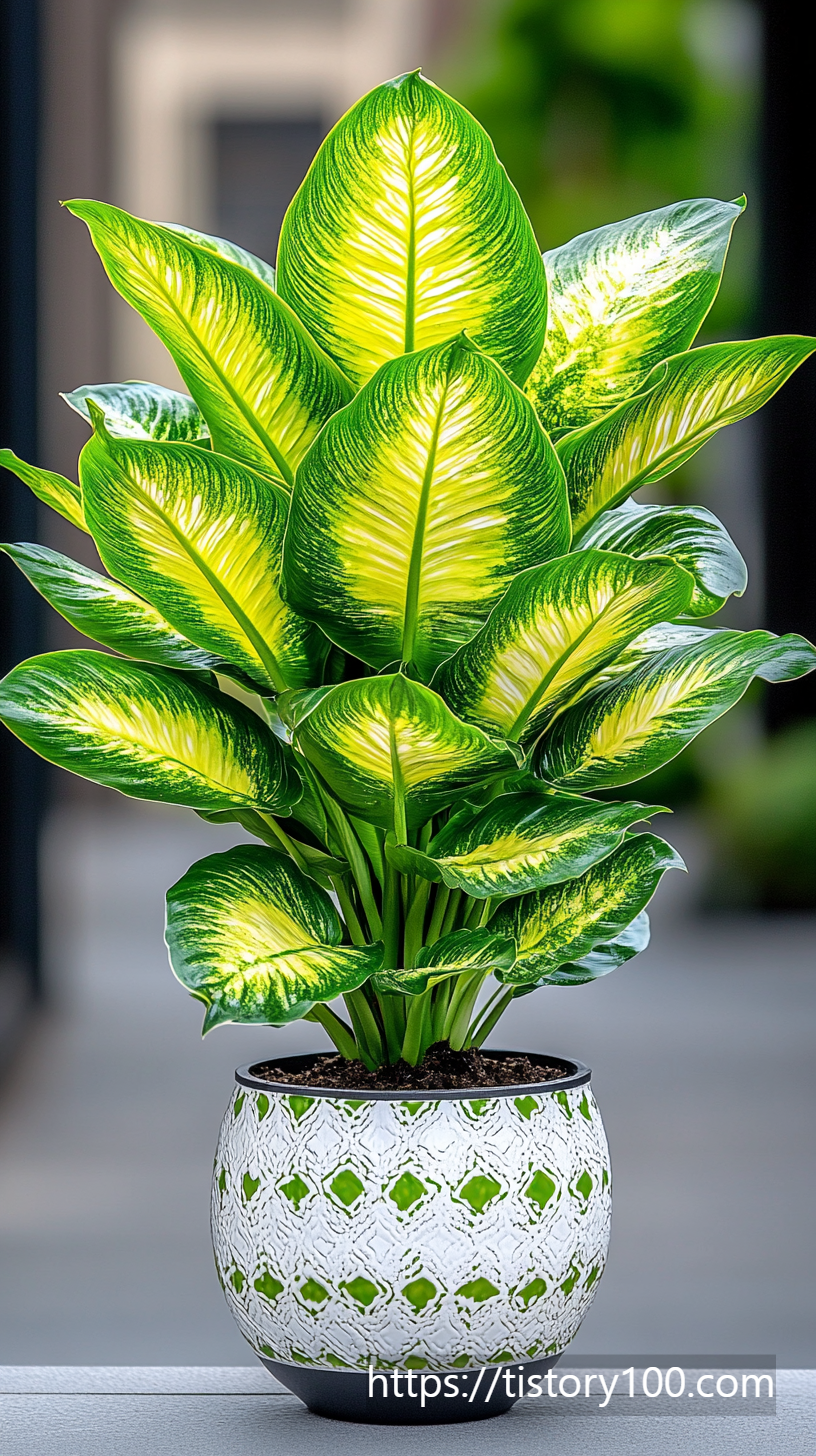 디펜바키아 그림