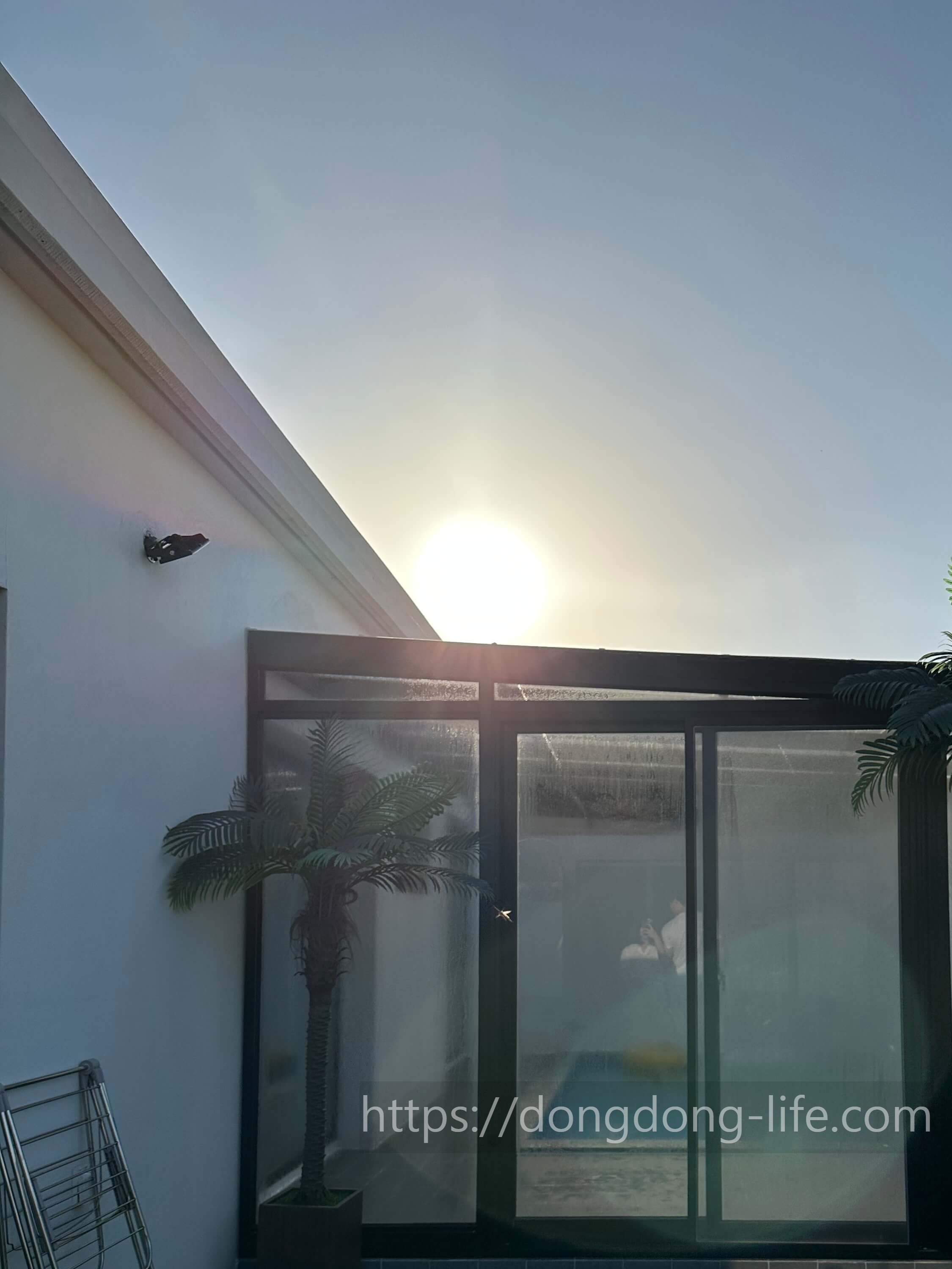 수영장 외부 사진