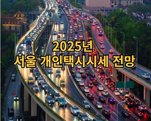 2025년 서울 개인택시 시세 전망