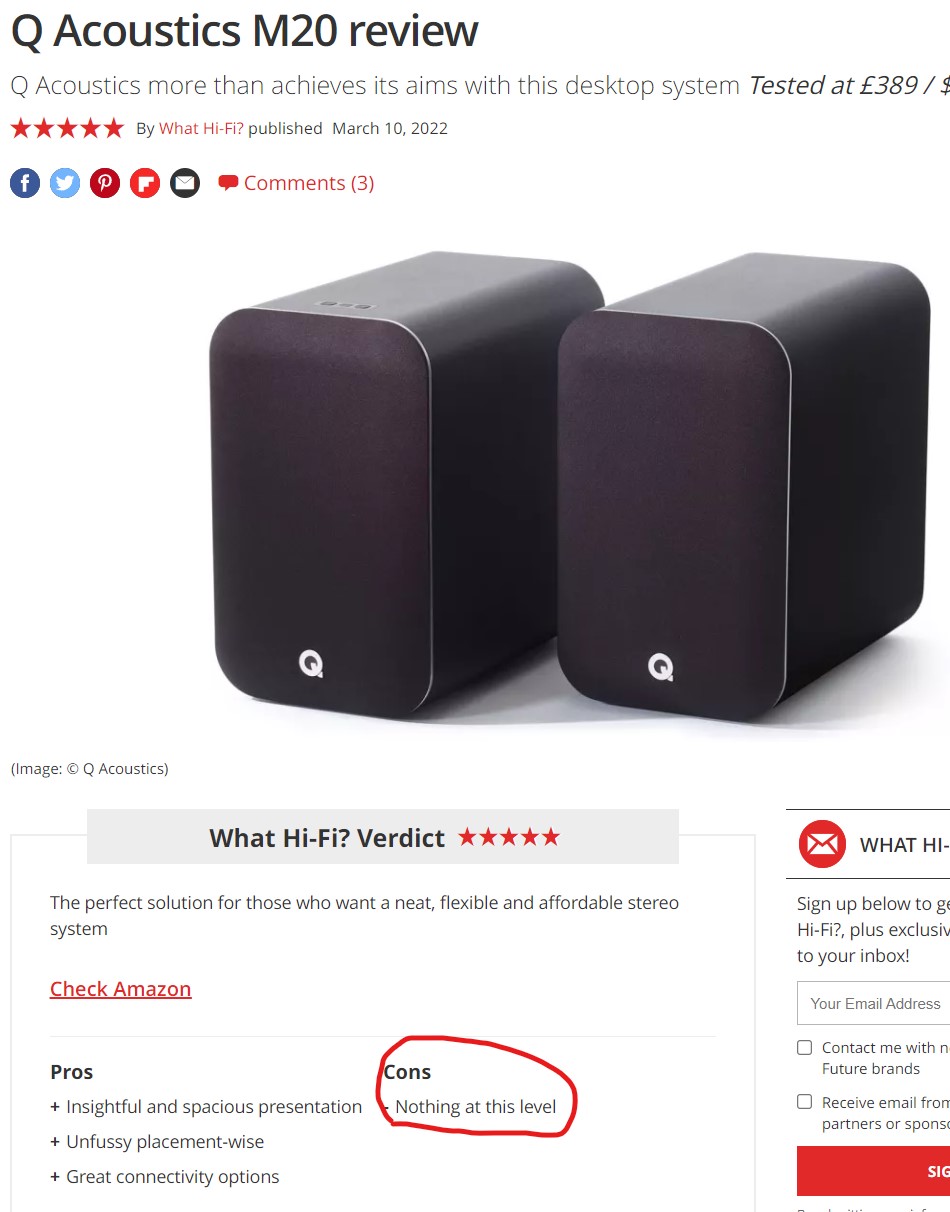 What HiFi Q Acoustics M20