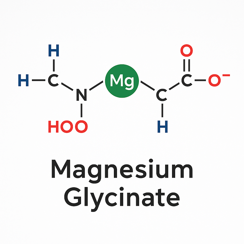 마그네슘 글리시네이트 분자구조
