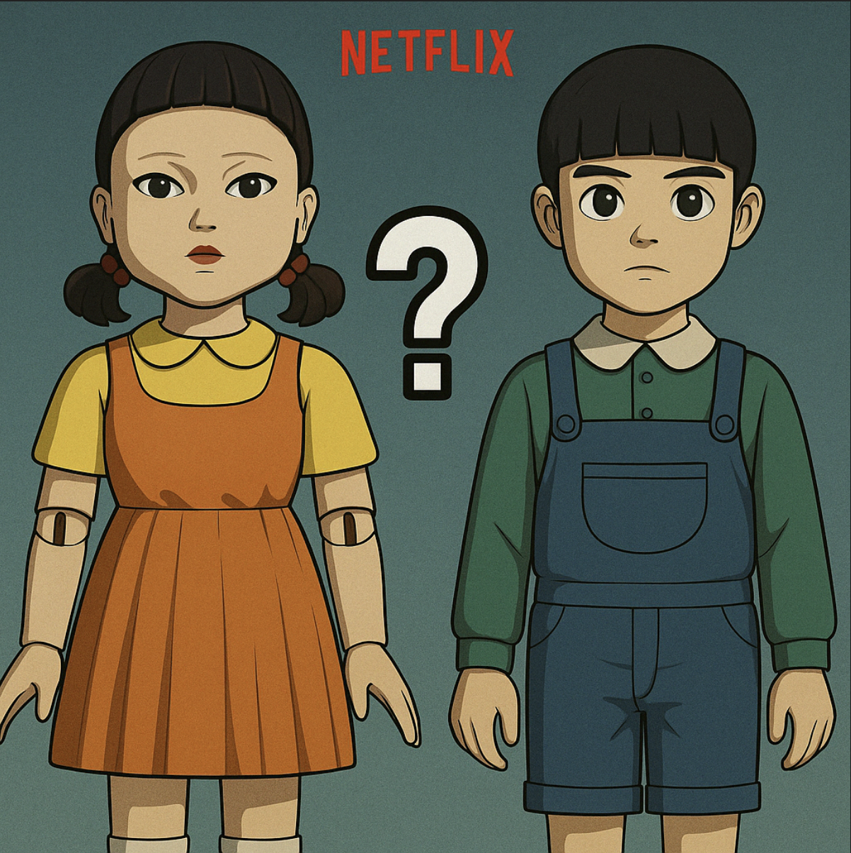 넷플릭스 오징어게임 시즌 3 철수, 영희 인형