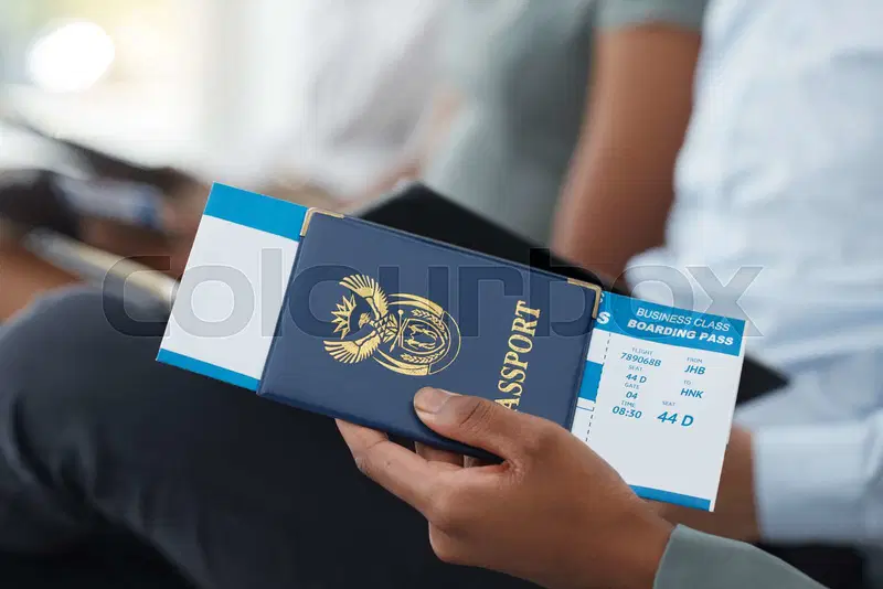 여권과 탑승권