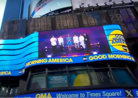 투모로우바이투게더, '굿모닝 아메리카' 출연