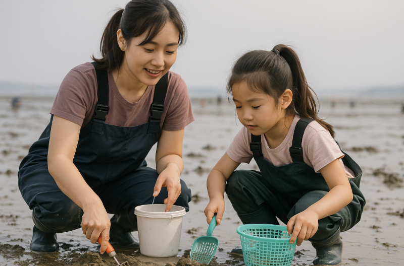 보령 무창포 갯벌체험장