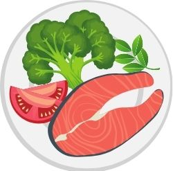 생선으로 단백질 보충