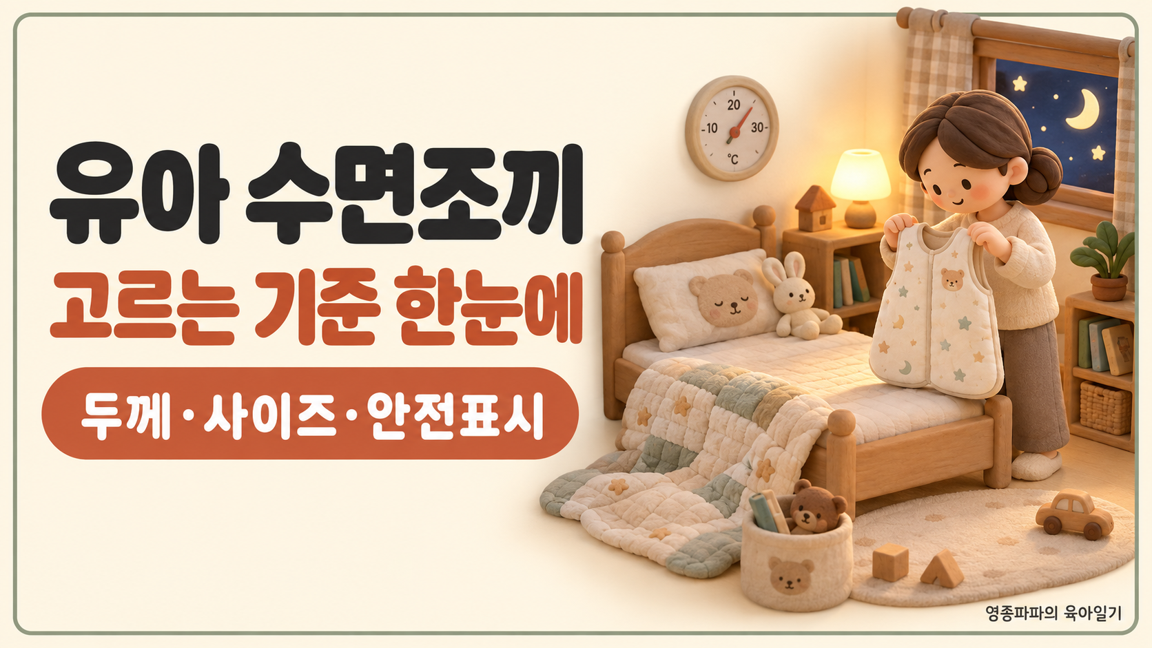 유아 수면조끼 대표