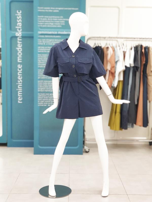 ZOOC 주크 포켓디테일 숏 점프슈트 V222PSE950