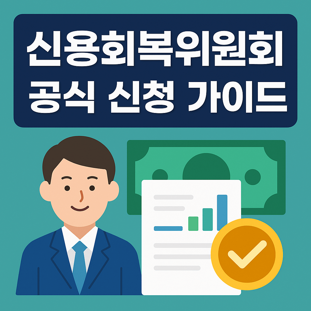 신용불량자도 신청 가능한 정부 인증 신용회복 지원 제도 설명 이미지