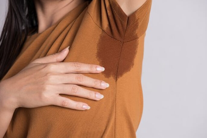 땀이 많이 나는 부위