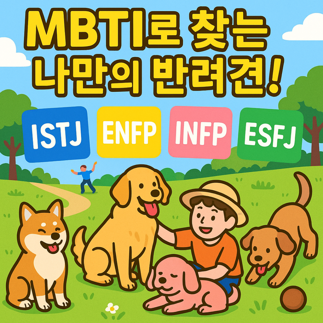 MBTI유형별 잘맞는 반려견