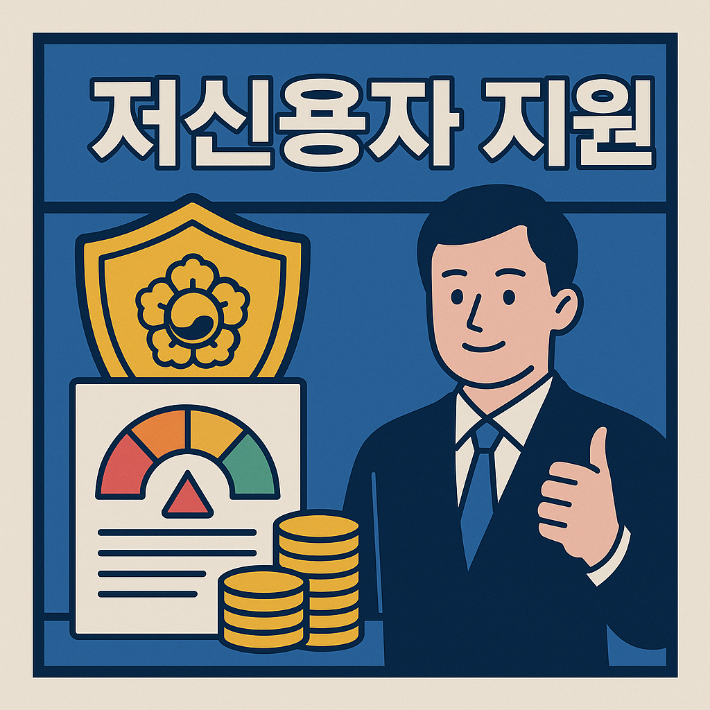 정부가 돕는다! 2025년 저신용자 위한 정책자금 모음