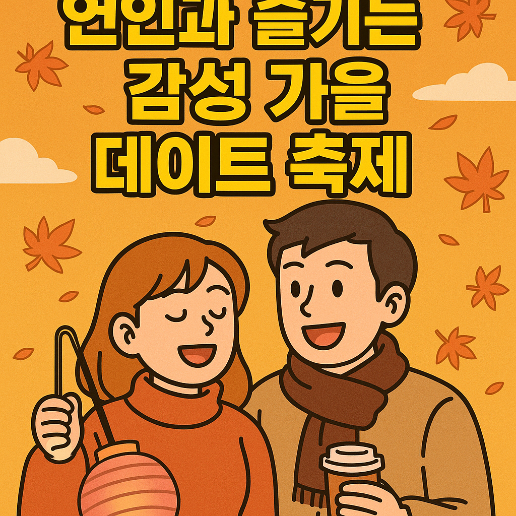 연인과 즐기는 감성 가을 데이트 축제 관련사진