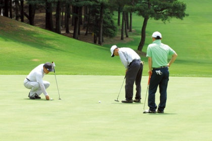 골프 필드 매너