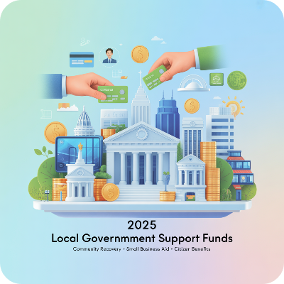 2025년 지자체 지원금(지역 지원금) 이미지