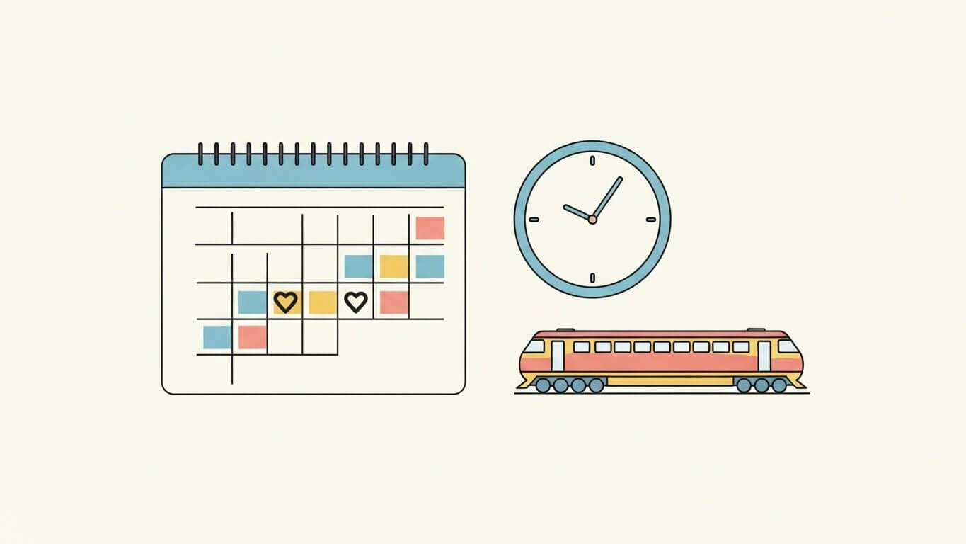 예매 일정 및 가능 기간 확인 (코레일, SRT, 기차표)