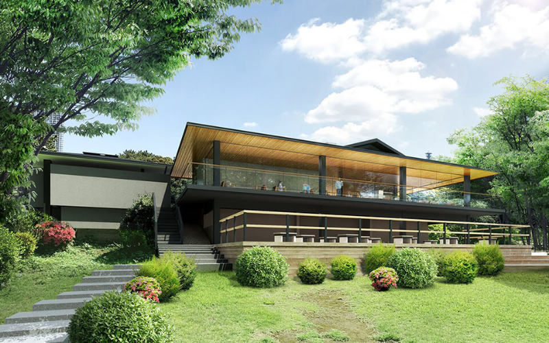 신주쿠 교엔 스타벅스