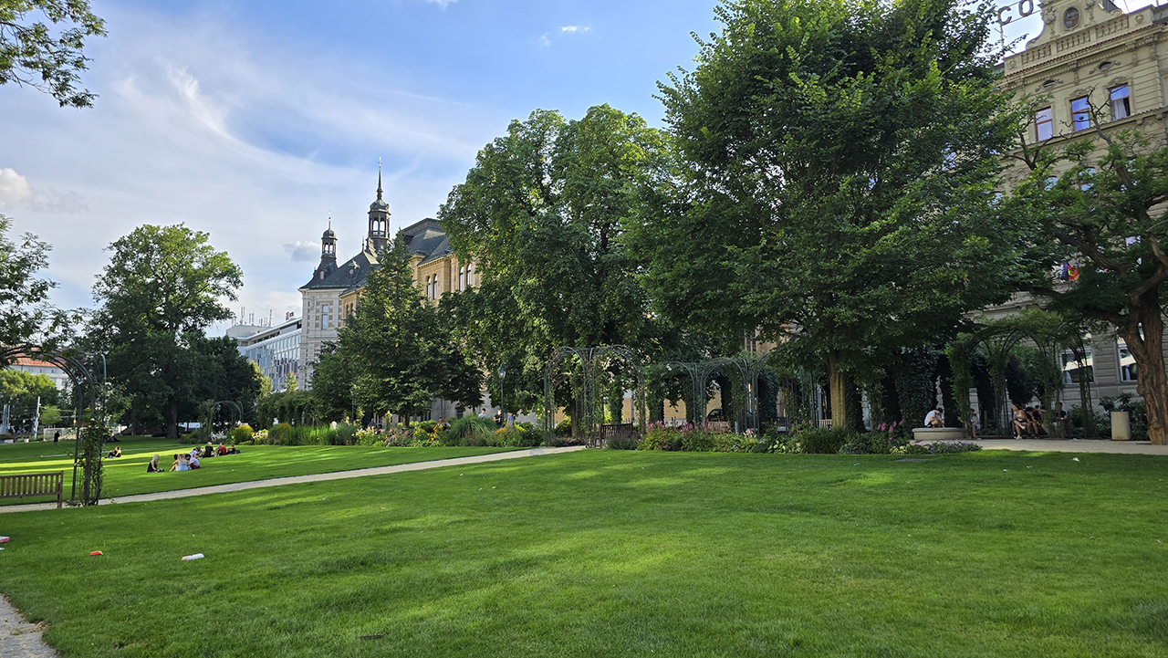 Křižíkovy sady 공원