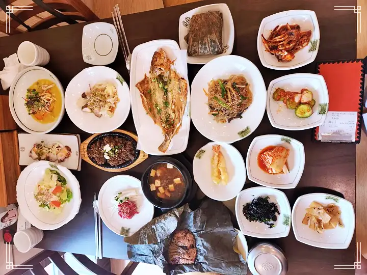 연잎밥 간장게장 한우 석쇠구이 물회 음식 한정식 효도밥상 경주 불국사 맛집 추천