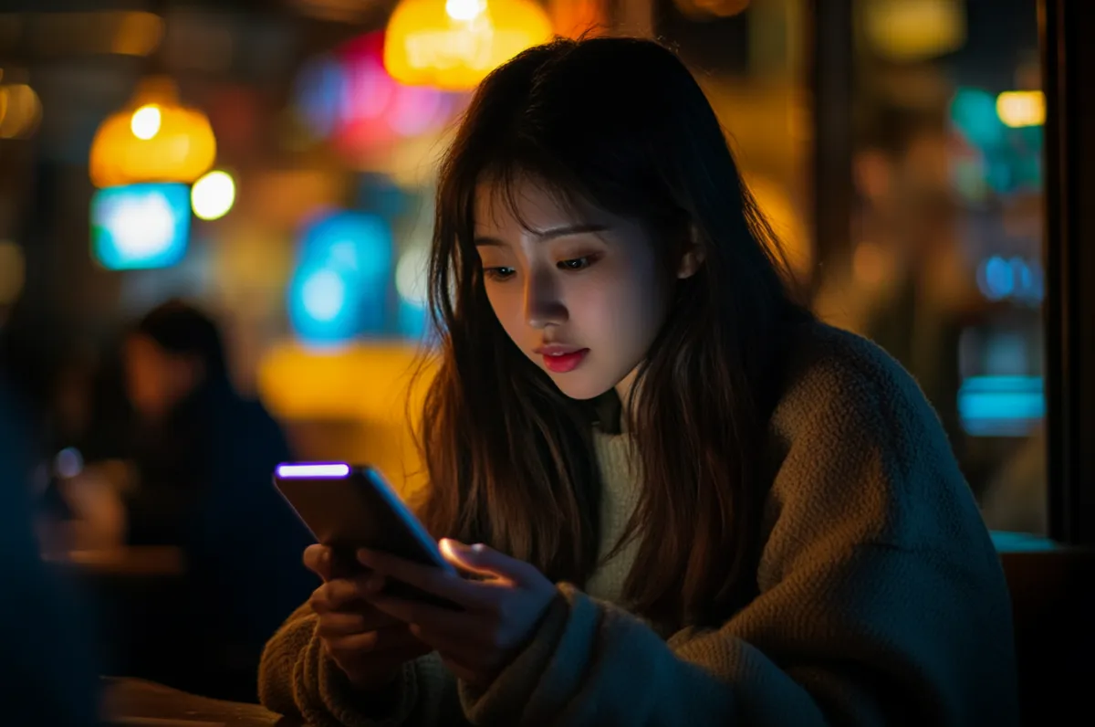 메가커피-기프티콘-구매하는-여자02